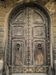 Old arched door