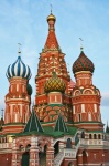 Spires and cupolas of st basil&039;s