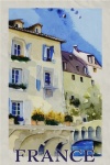 Affiche de voyage France Hotel