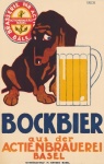Poster di birra d'epoca