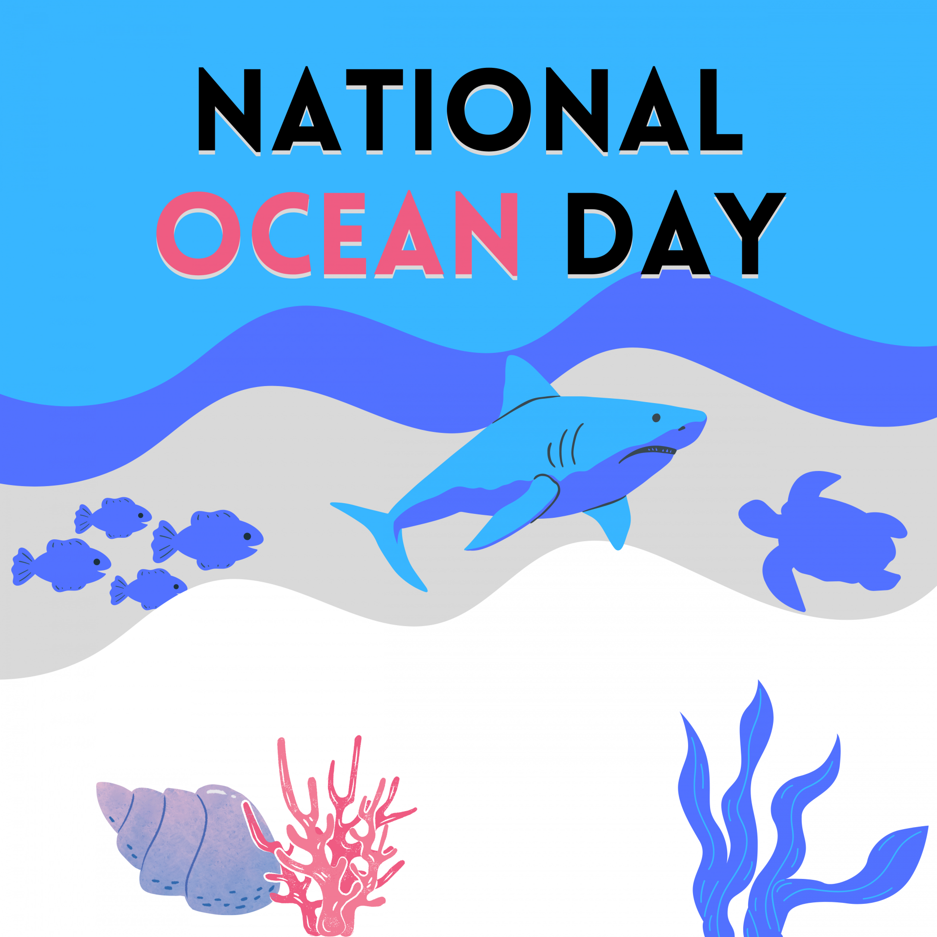 National Ocean Day Seas Poster Free Stock Photo Public Domain Pictures