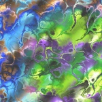 Textura de fondo abstracto fractal