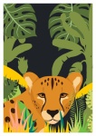 Ilustração das Folhas da Selva de Chita