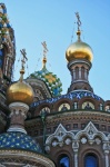 Golden Domes And Colorful Detail