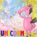 Cute Unicorn Illustration