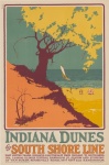 Indiana-Dünen an der South Shore Line