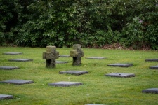 Cemitério militar, sepulturas