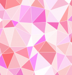 Light Pink Triangle Mesh Background