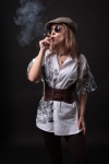 Smoking, Cigar, Retro