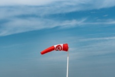 Windsock, wind direction, speed