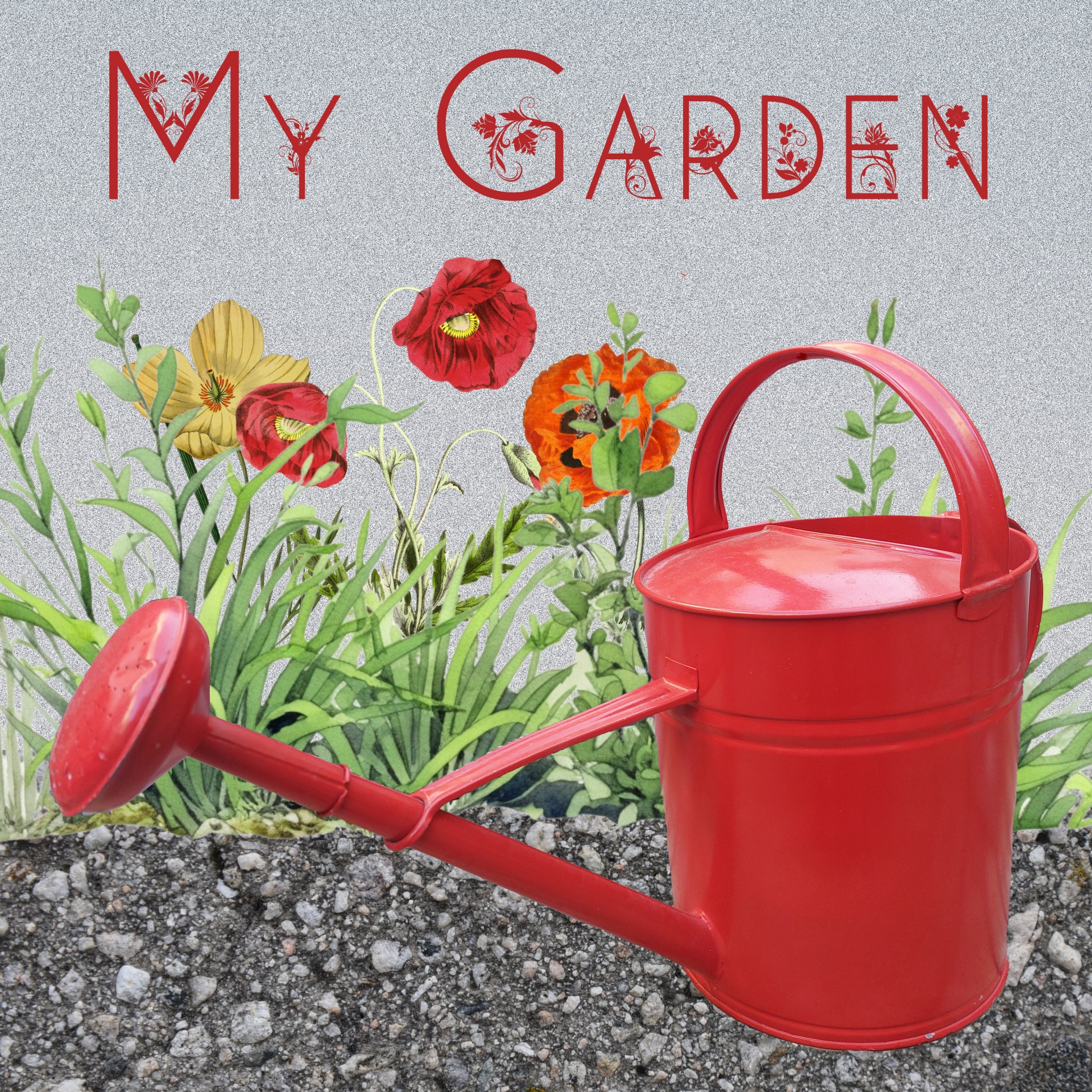 My Garden Illustration Free Stock Photo - Public Domain Pictures