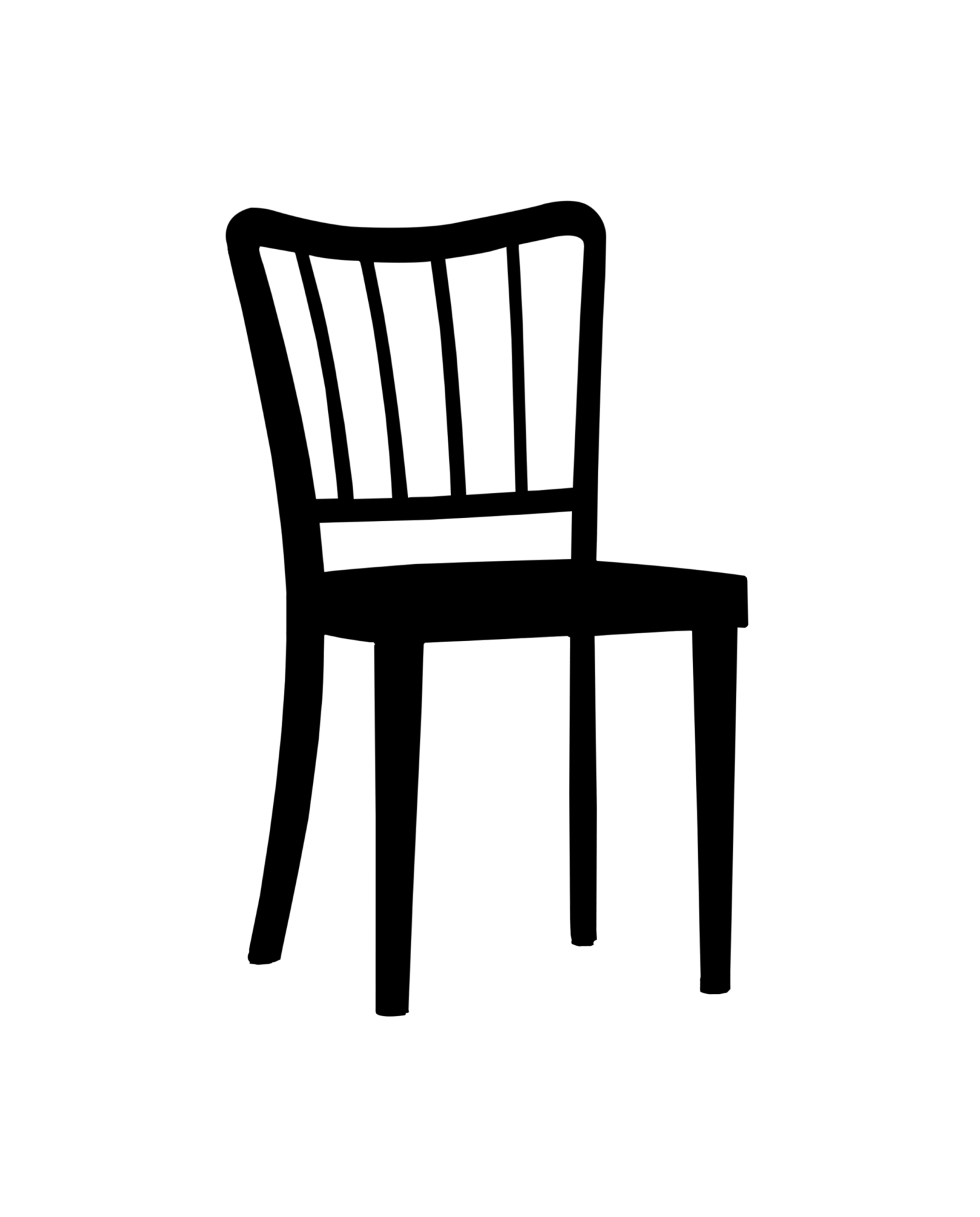Silhouette Black, Chair, Clipart, Png Free Stock Photo - Public Domain ...