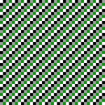Forest green pattern squares