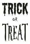 Halloween Trick Or Treat Poster