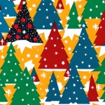 Christmas Pine Tree Pattern