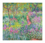 Monet umění květinové zahrady