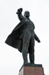 Statue of lenin in saint petersburg