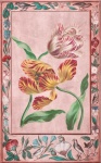 Vintage floral art illustration