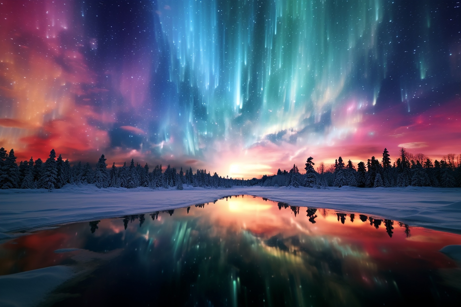 Aurora Borealis The Sky's Silent Free Stock Photo - Public Domain Pictures