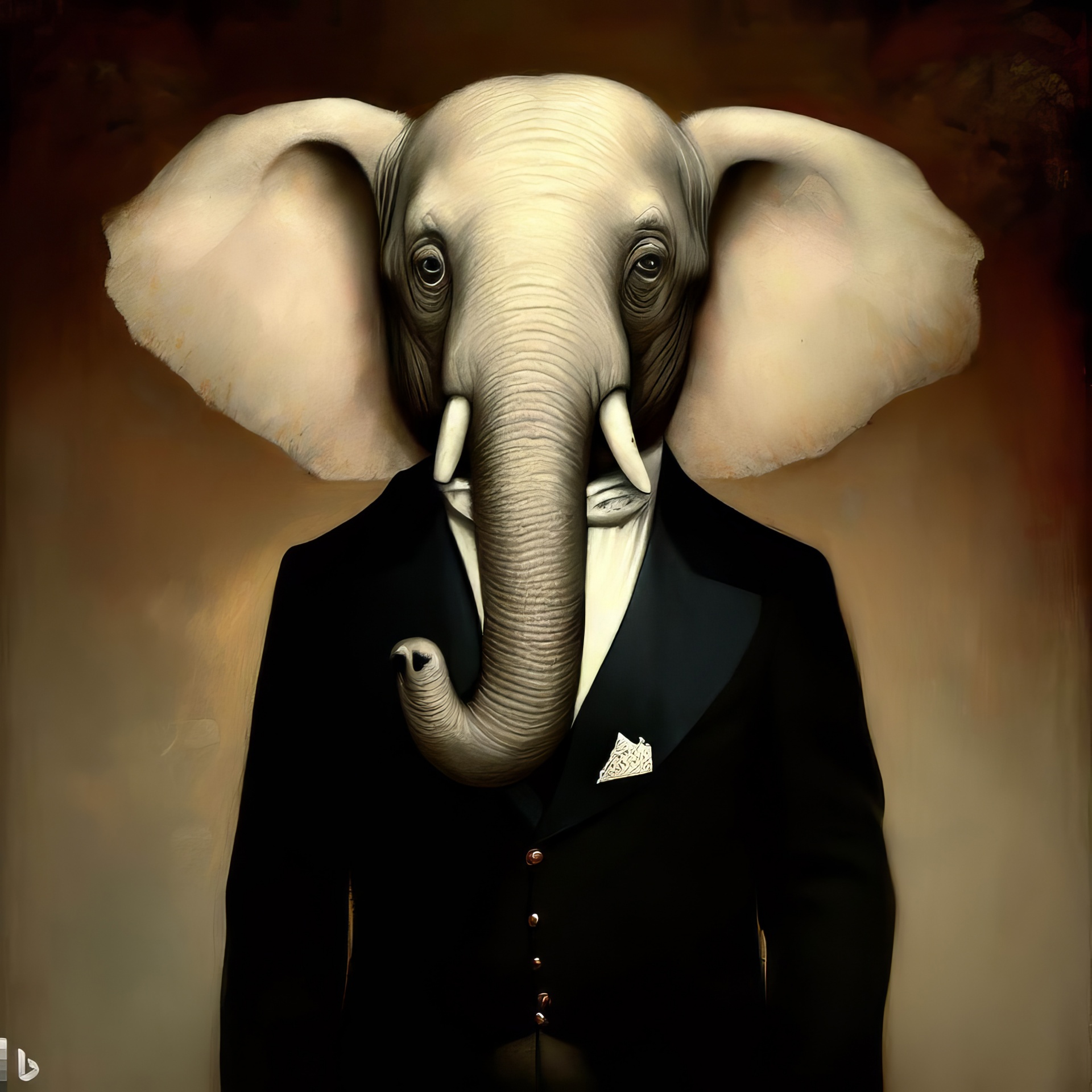 Elephant In A Jacket Free Stock Photo - Public Domain Pictures