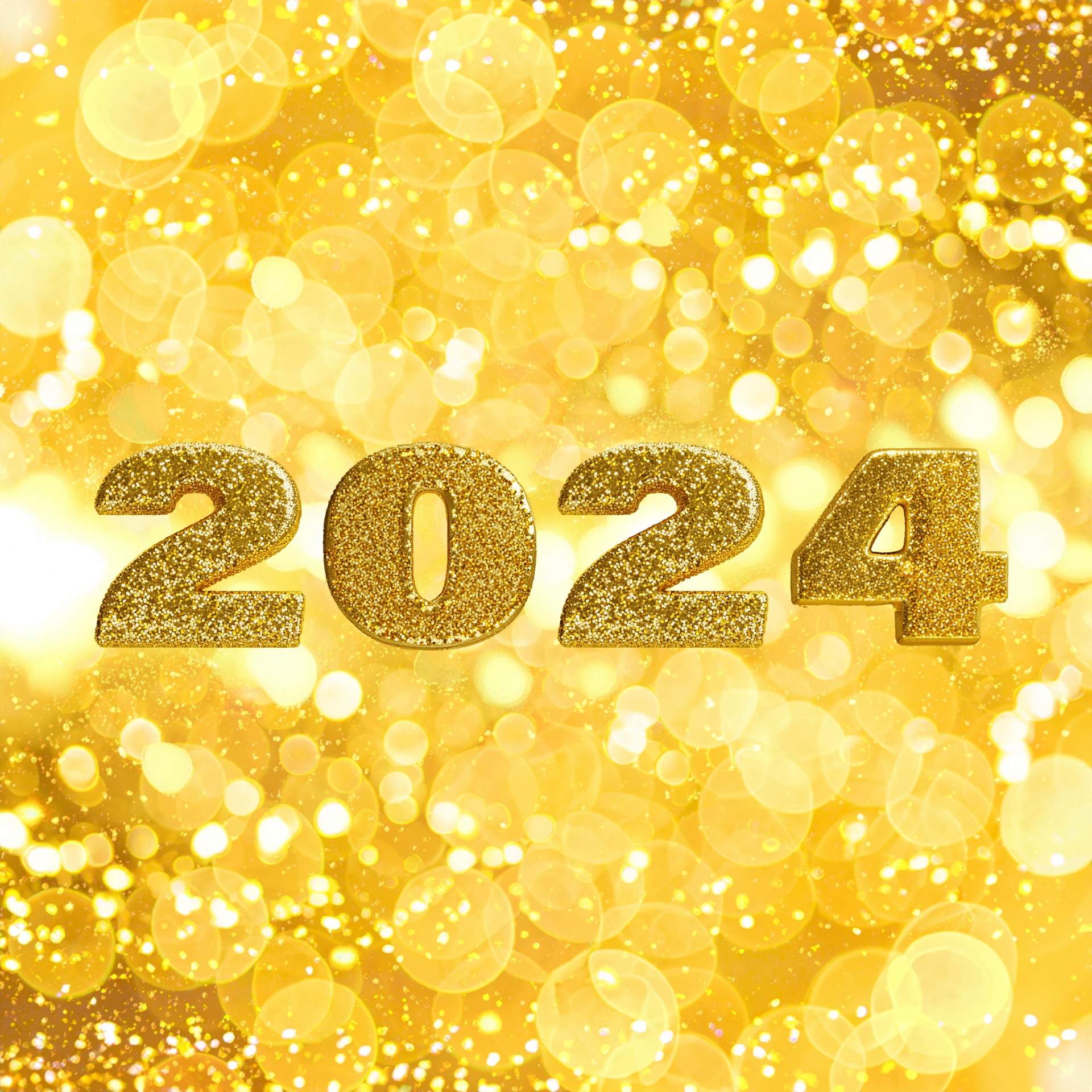Golden Year 2024 Free Stock Photo - Public Domain Pictures