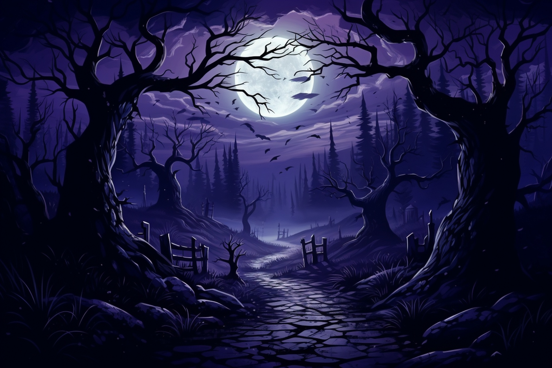 Halloween Night Free Stock Photo - Public Domain Pictures