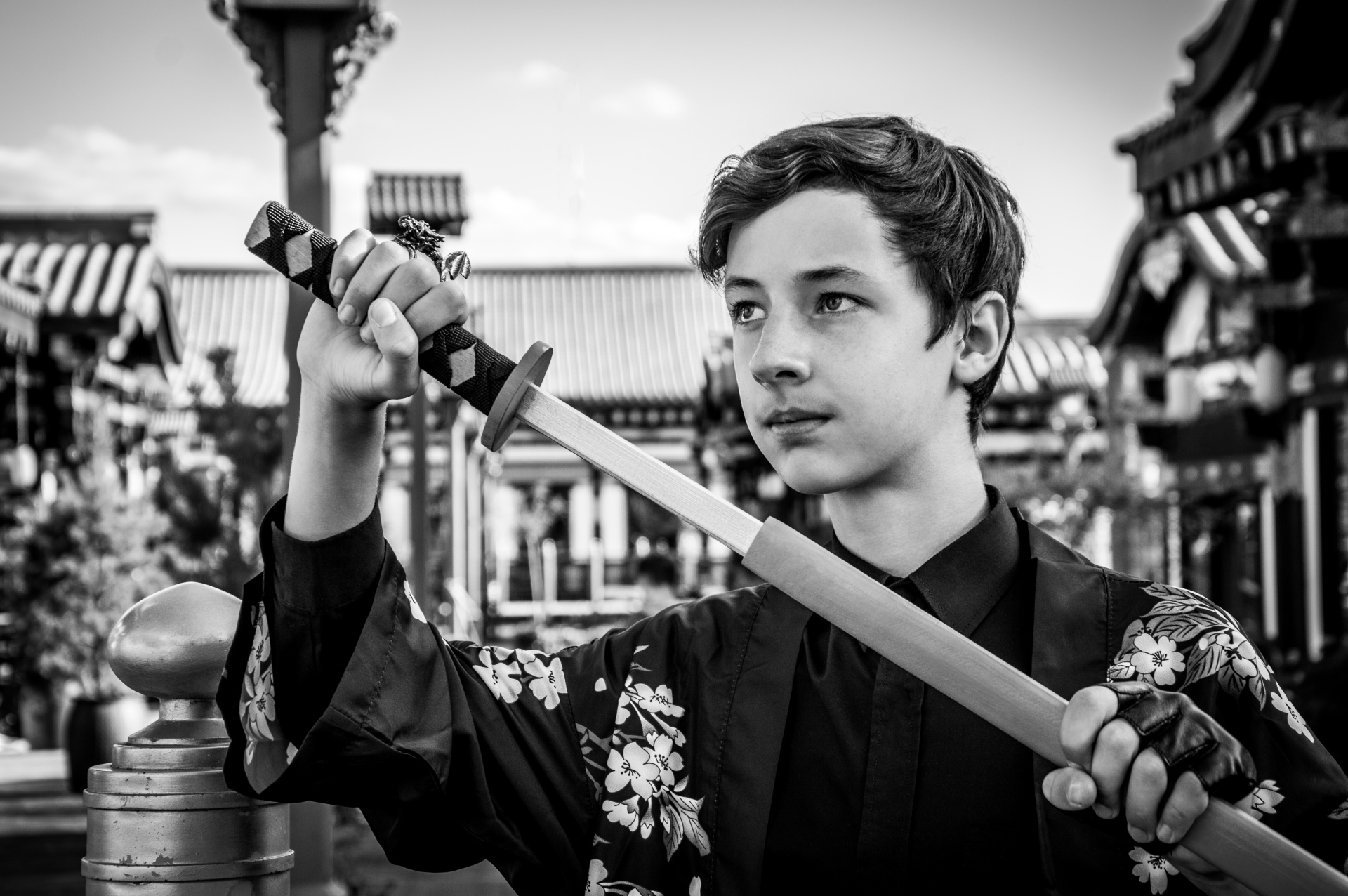 Samurai, Teenager, Japanese Style Free Stock Photo - Public Domain Pictures