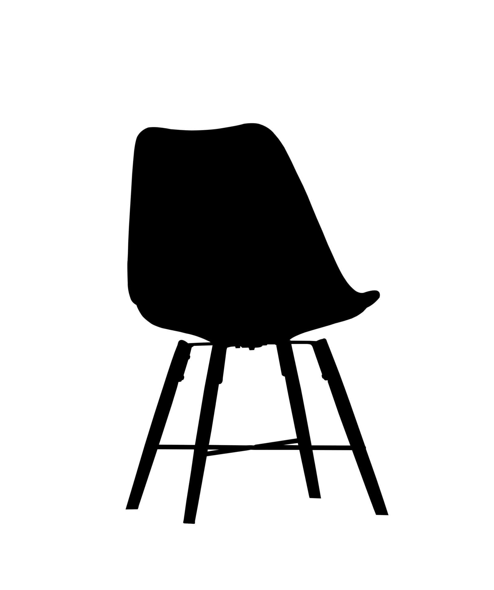 Silhouette Black, Chair, Clipart, Png Free Stock Photo - Public Domain ...