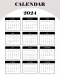 2024-es naptár