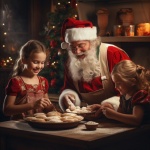 Baking with Santa Claus