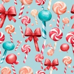 Candy Tiled Background Seamless