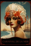 Poster de călătorie Carnaval by the Sea