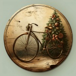 Christmas Bicycle Bauble