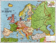 Mapa de Europa 1923