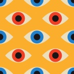 Eyes Mid-century Background Pattern