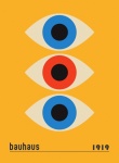 Eyes Mid-century Bauhaus Poster