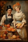Family Thanksgiving Portrait