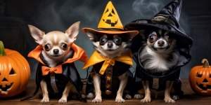 Halloween Chihuahuas