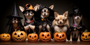 Halloween Chihuahuas