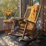 Autumn Rocking Chair