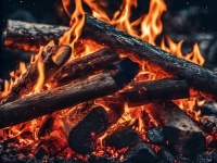 Foc de tabără foc de flăcări șemineu
