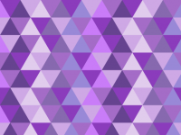 Purple orchid color triangle design