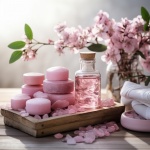 Spa Treatment Products in Pink