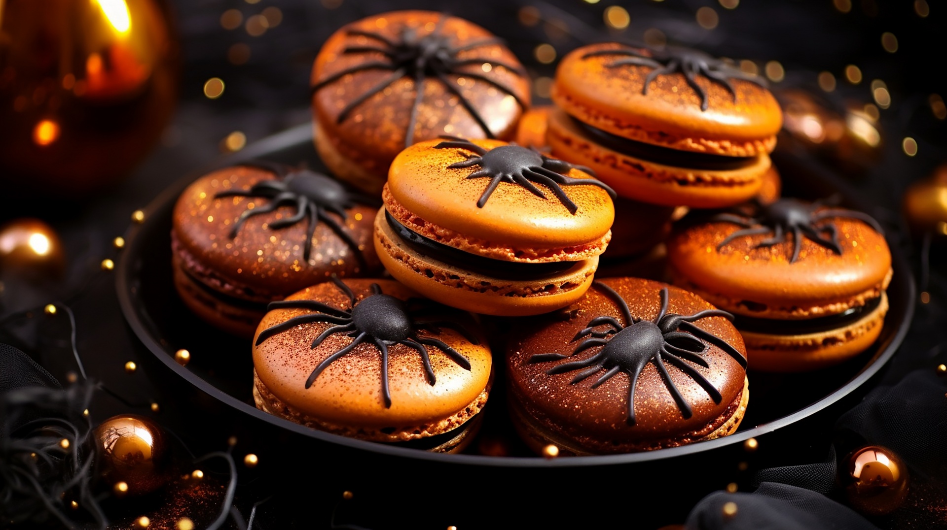 Halloween Macarons Free Stock Photo - Public Domain Pictures