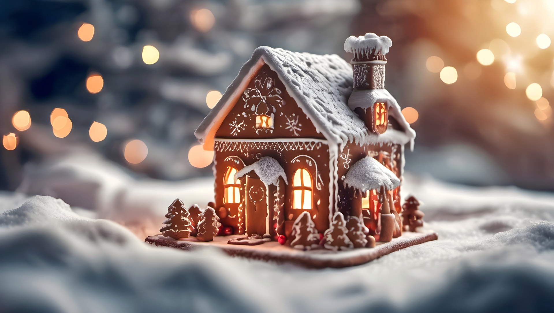 Gingerbread House Christmas Winter Free Stock Photo - Public Domain ...