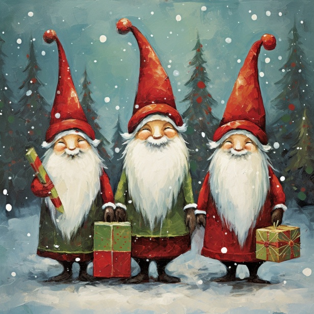 Christmas Gnome Art Free Stock Photo - Public Domain Pictures