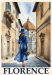 Florence, Italy Travel Poster