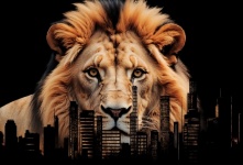City lion