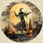 Halloween Vrăjitoare Art