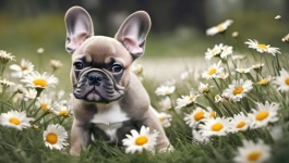 Dogs puppies french bulldog